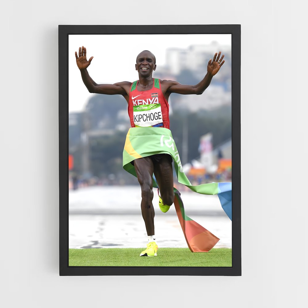 ap-eliud kipchoge-4 cadre Noir