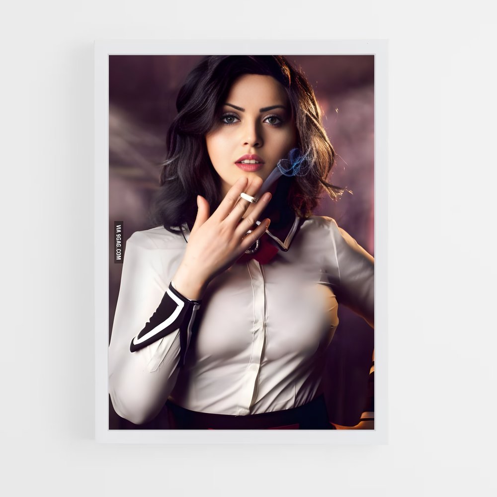 ap-elizabeth bioshock-2 cadre Blanc