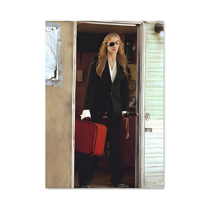 Poster Femme en Route