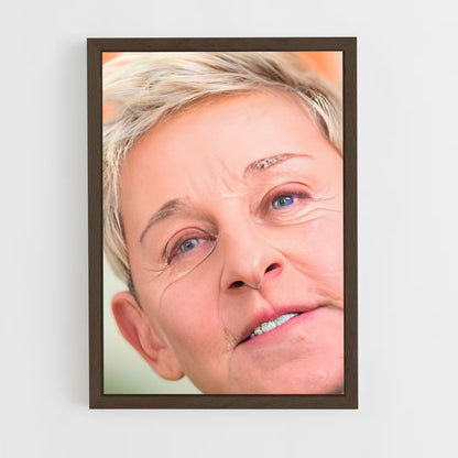 ap-ellen degeneres-3 cadre Bois foncé