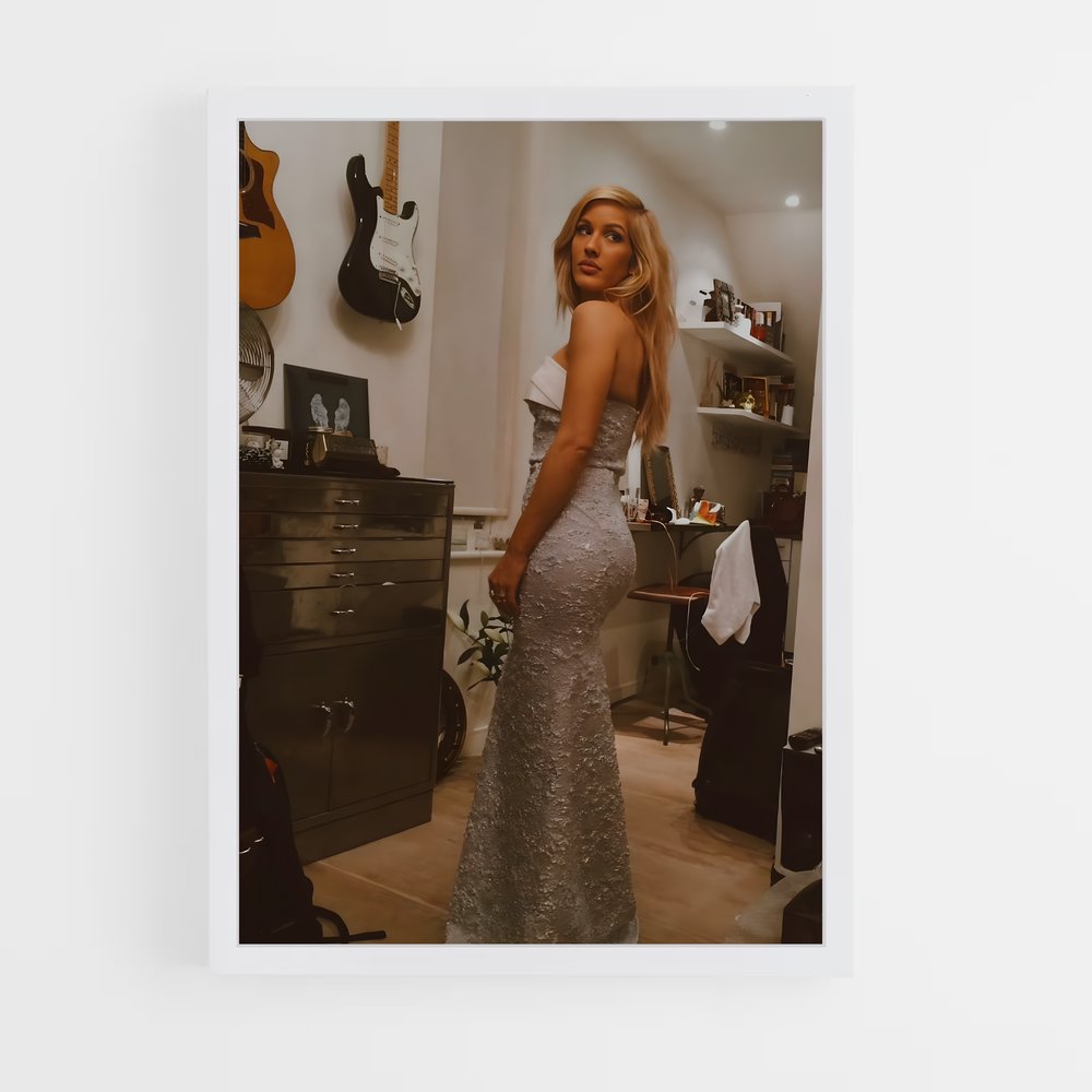 ap-ellie goulding-1 cadre Blanc