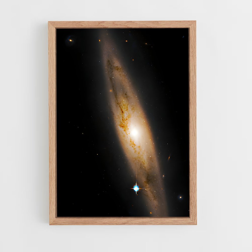 ap-elliptical galaxy-2 cadre Bois clair