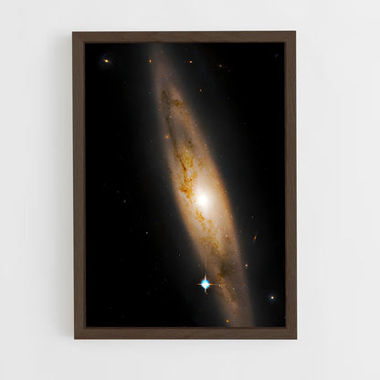 ap-elliptical galaxy-2 cadre Bois foncé