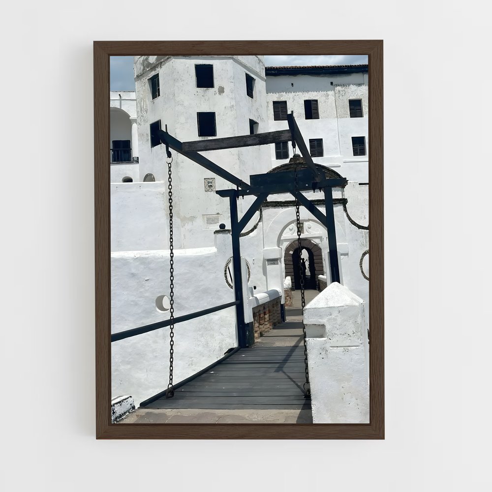 ap-elmina castle-3 cadre Bois foncé