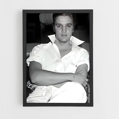 ap-elvis presley-9 cadre Noir