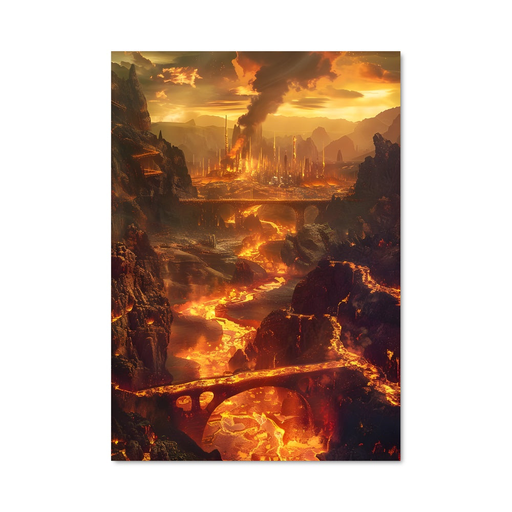 Poster Cité de Cendres