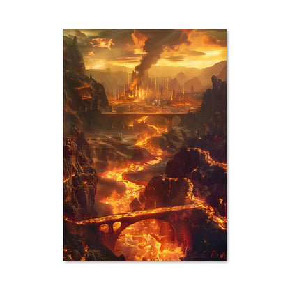 Poster Cité de Cendres