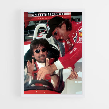 ap-emerson fittipaldi-4 cadre Blanc