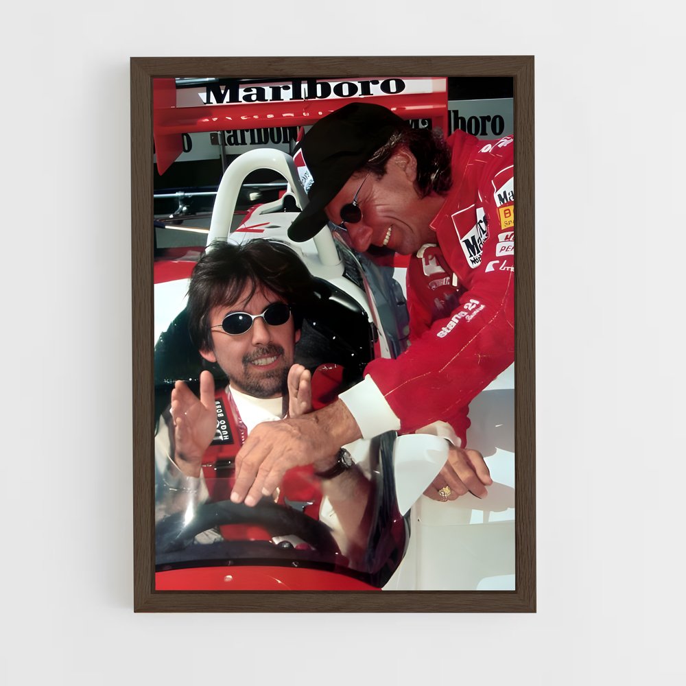 ap-emerson fittipaldi-4 cadre Bois foncé
