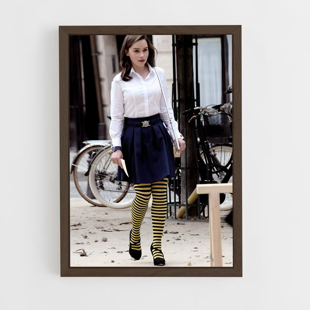 ap-emilia louise-1 cadre Bois foncé