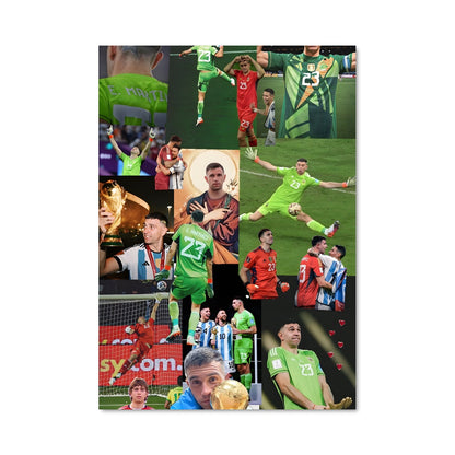 Poster Gardiens en Vert et Bleu
