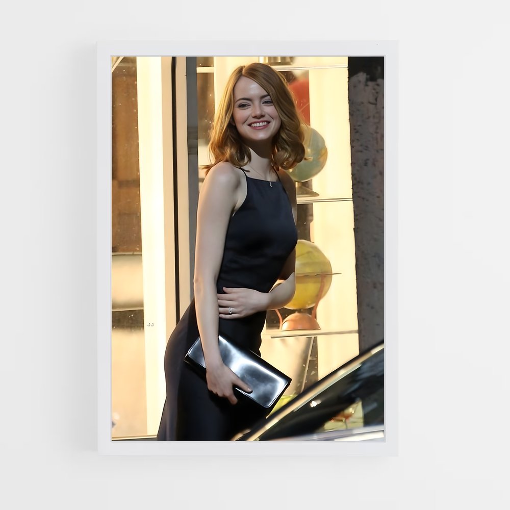 ap-emma stone-1 cadre Blanc