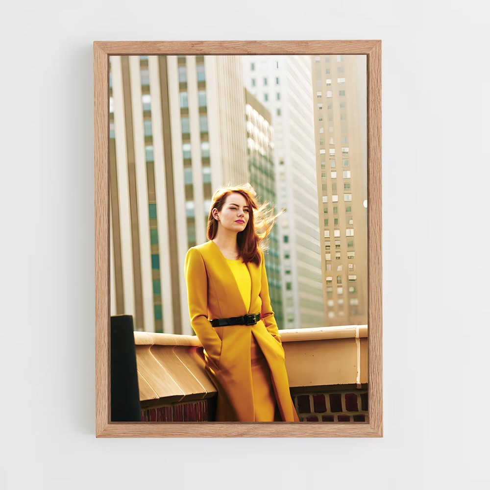 ap-emma stone-4 cadre Bois clair
