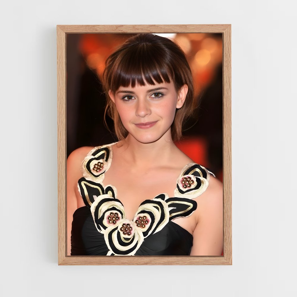 ap-emma watson-6 cadre Bois clair