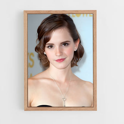 ap-emma watson-7 cadre Bois clair
