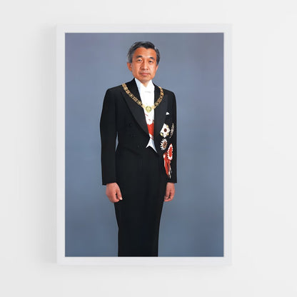 ap-emperor emeritus akihito-3 cadre Blanc