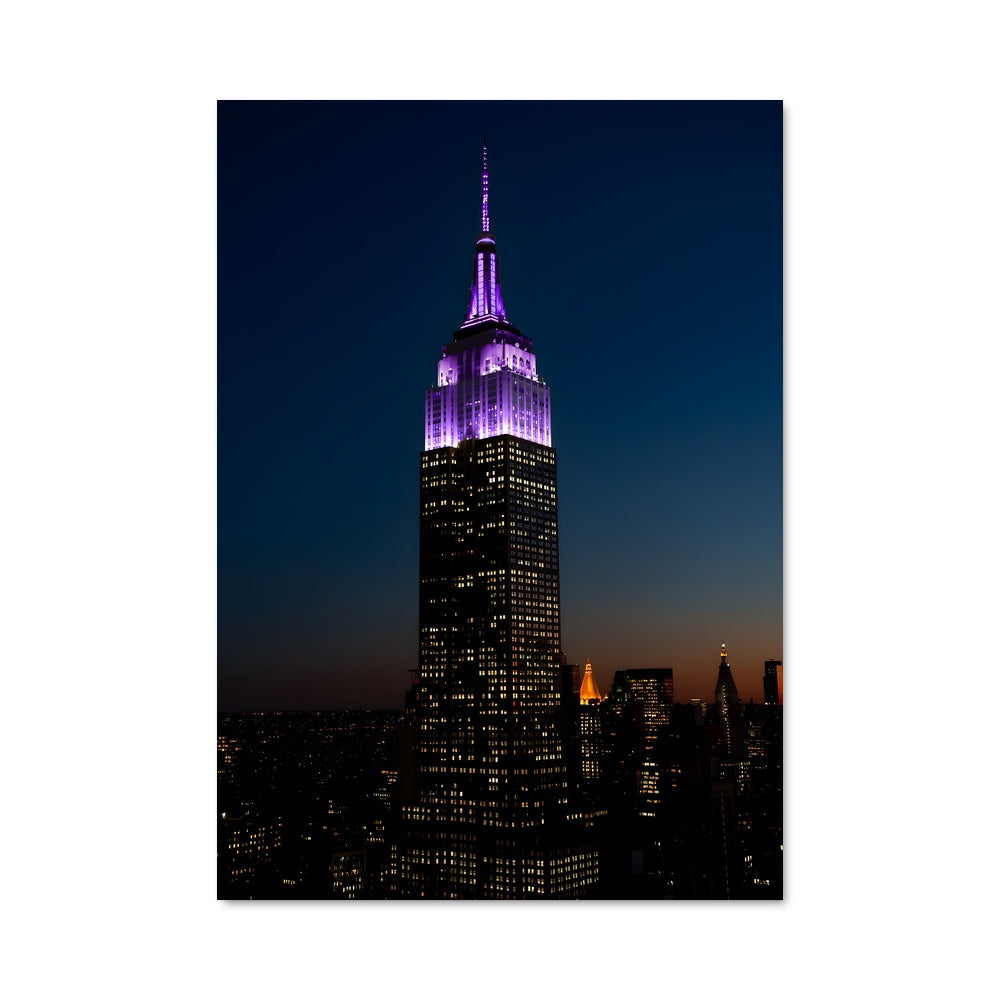 Poster Empire state building 93190