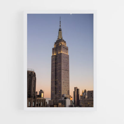 ap-empire state building-2 cadre Blanc