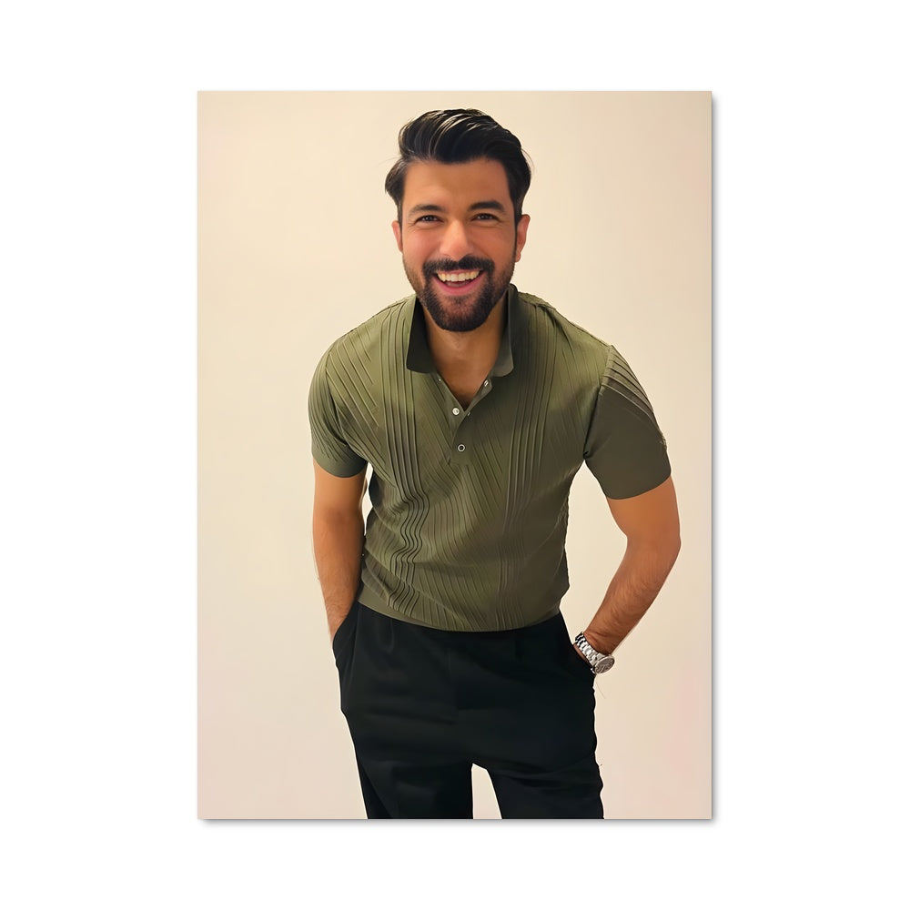 Poster Barbe et Vert
