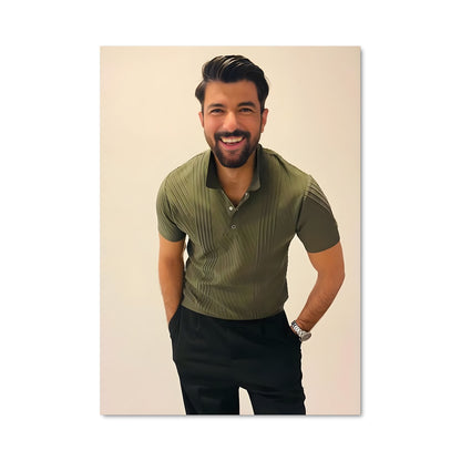 Poster Barbe et Vert