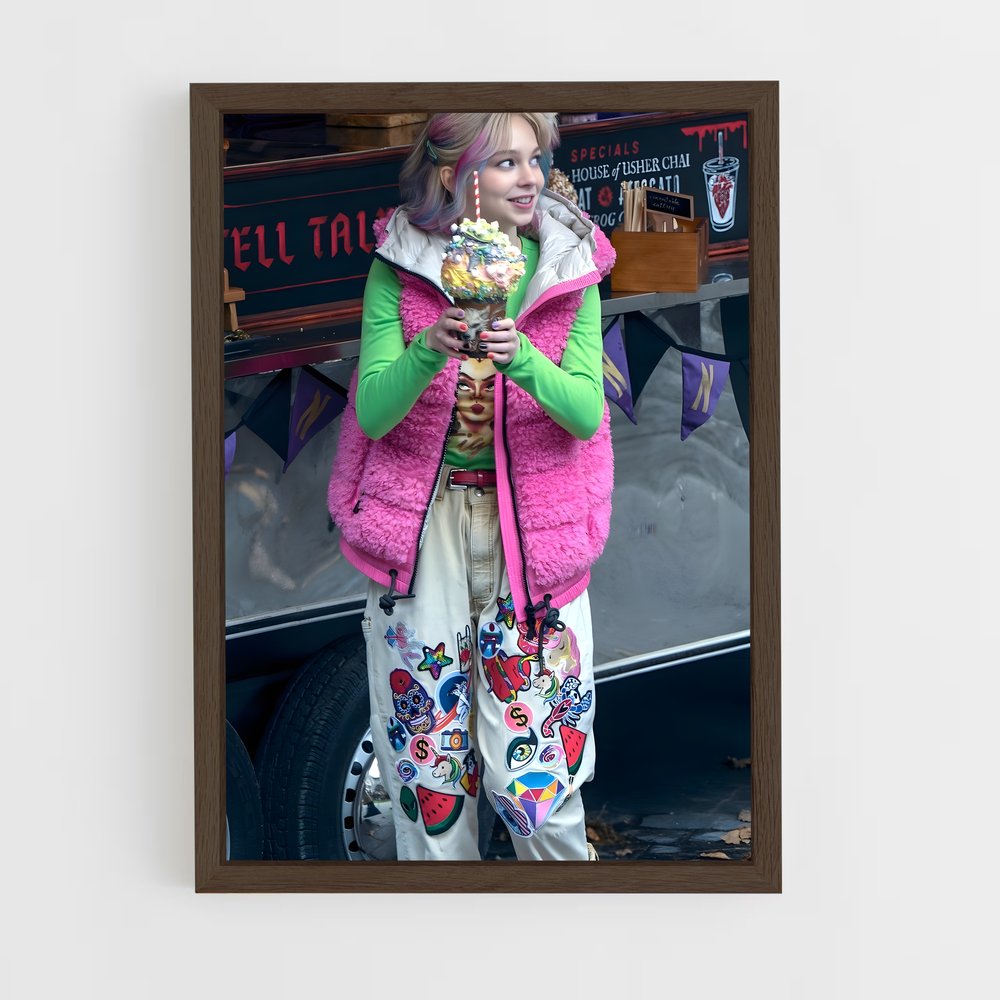 ap-enid sinclair-2 cadre Bois foncé