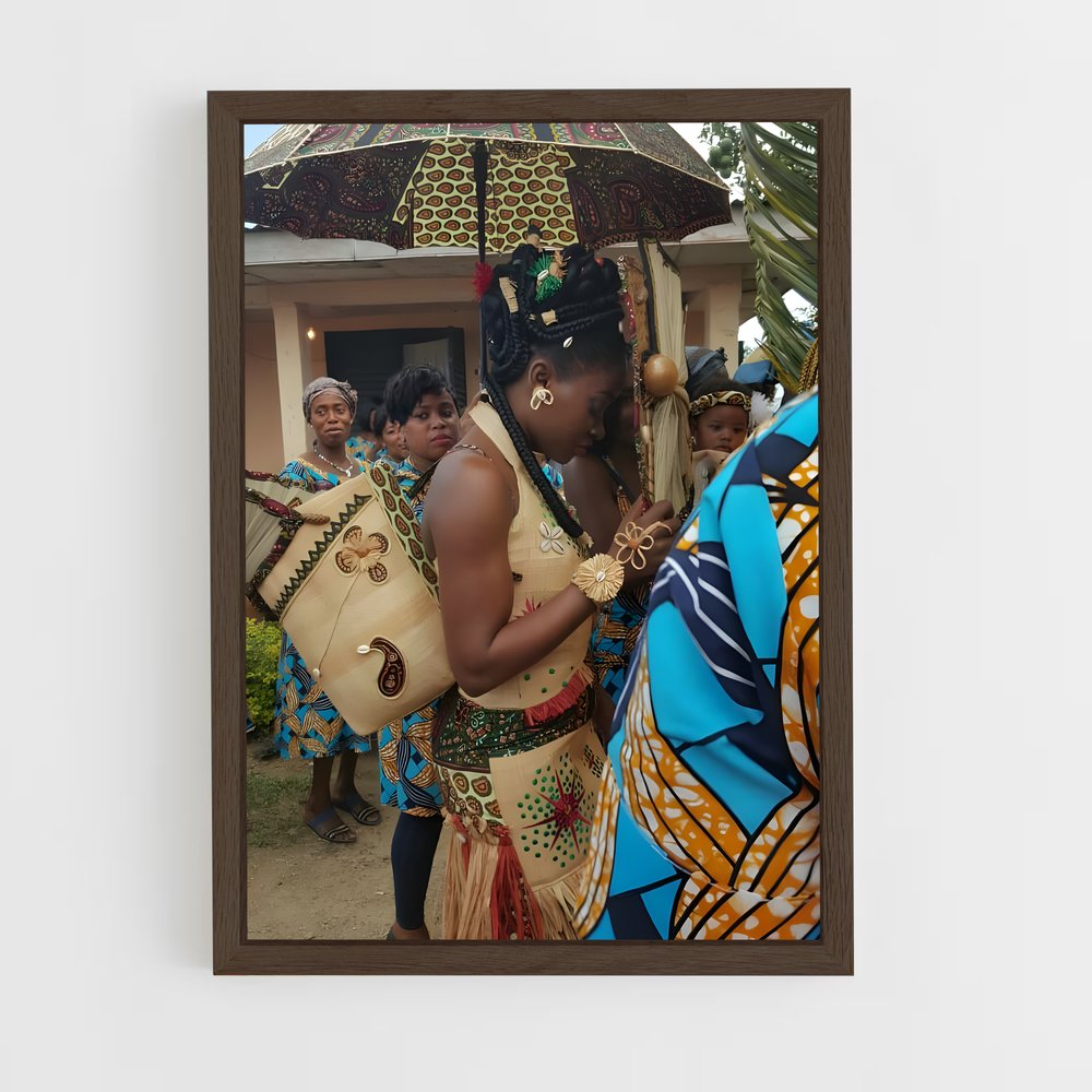ap-equatorial guinea-1 cadre Bois foncé
