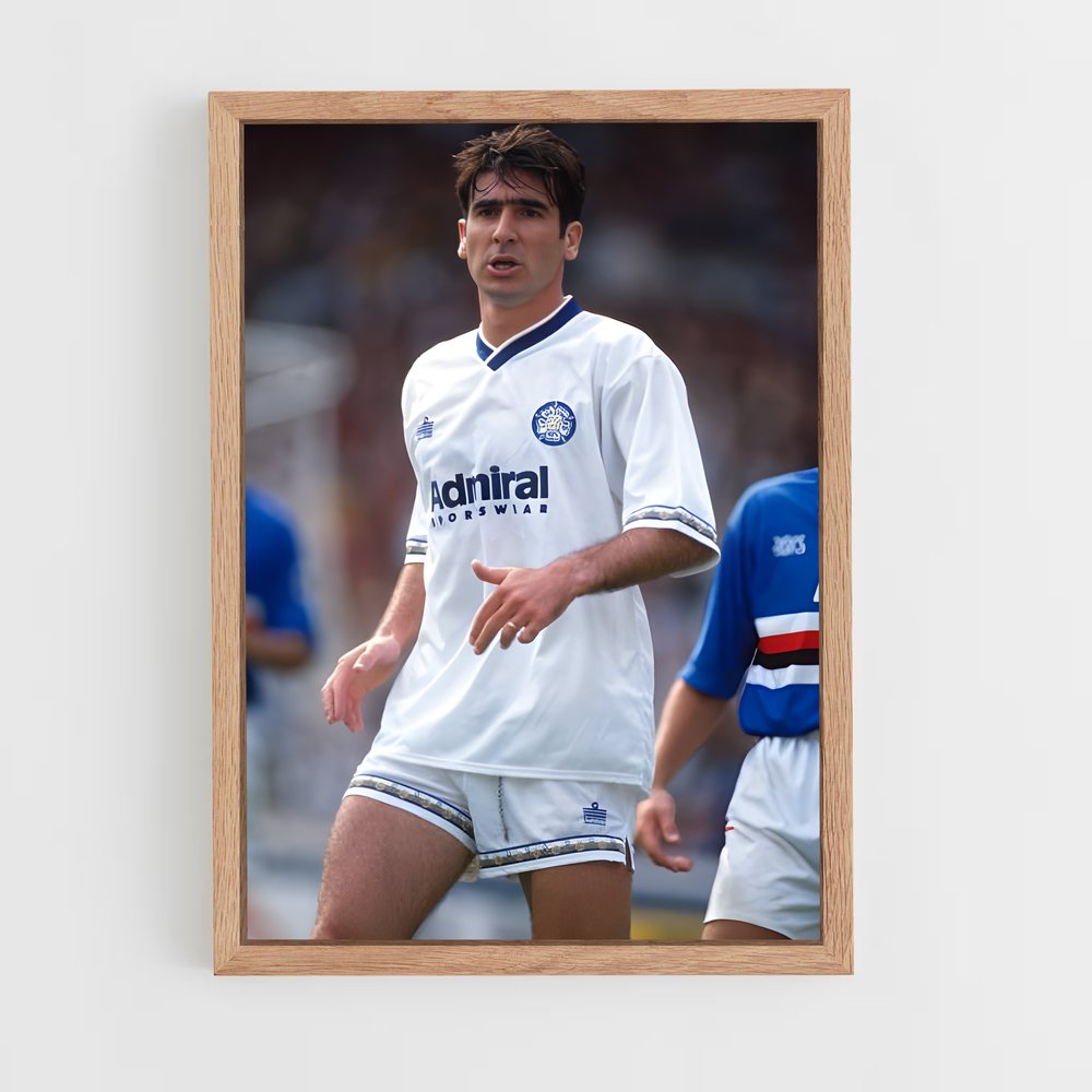 ap-eric cantona-3 cadre Bois clair