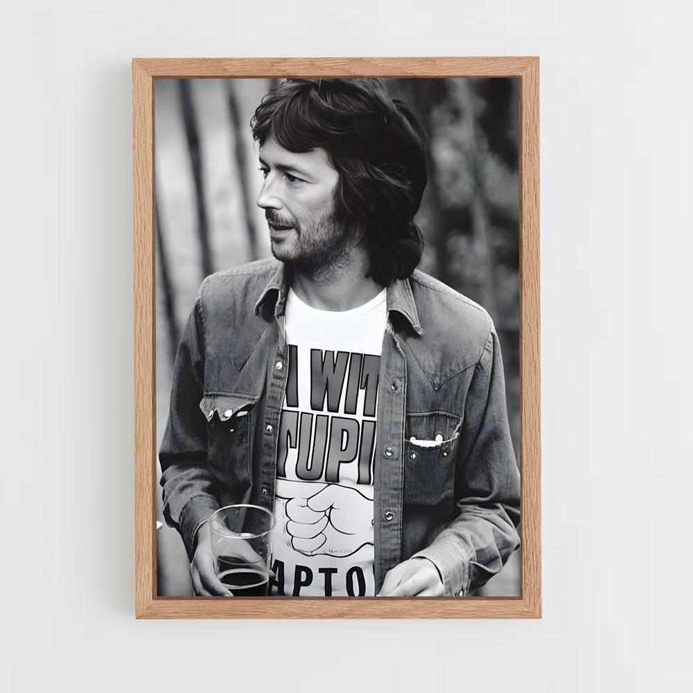 ap-eric clapton-6 cadre Bois clair