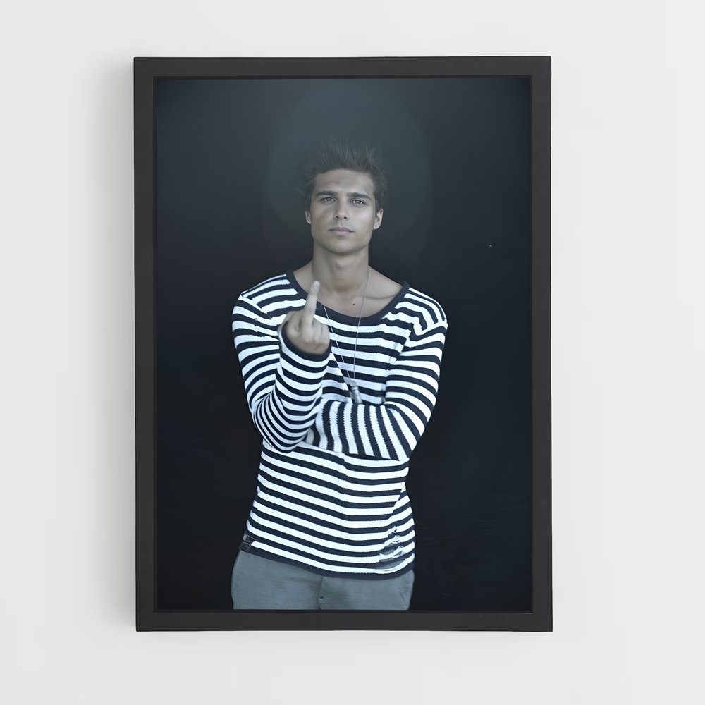 ap-eric saade-5 cadre Noir