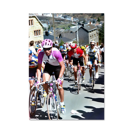 Poster Peloton en Mouvement