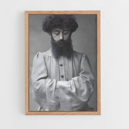 ap-erik satie-4 cadre Bois clair