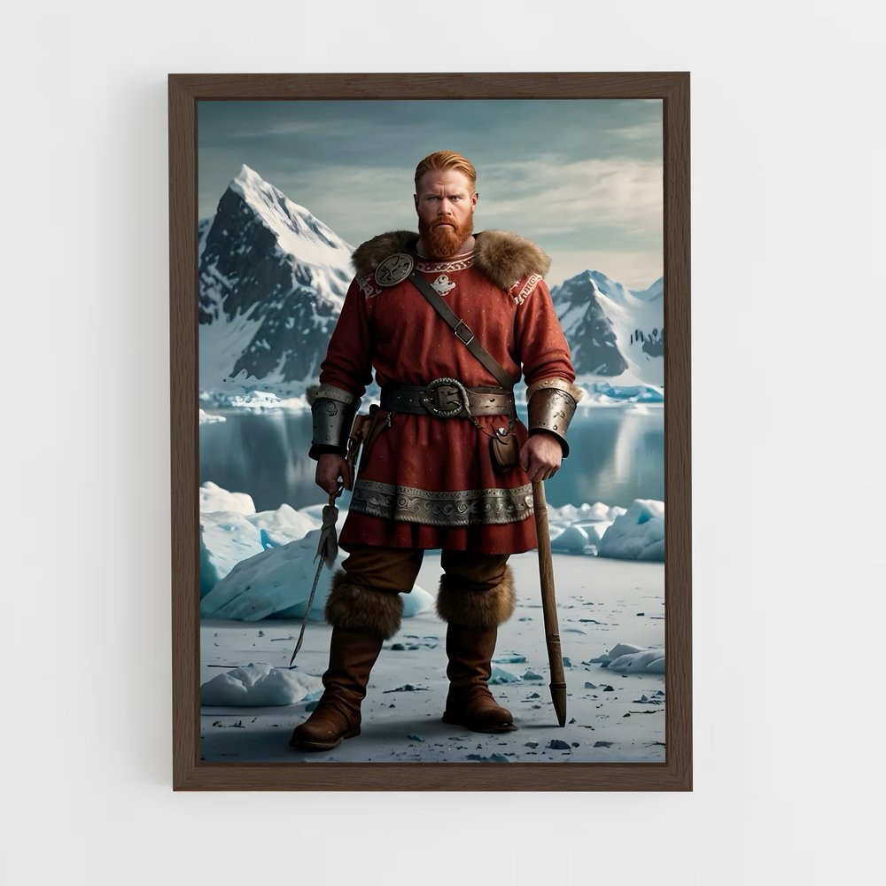 ap-erik the red-2 cadre Bois foncé