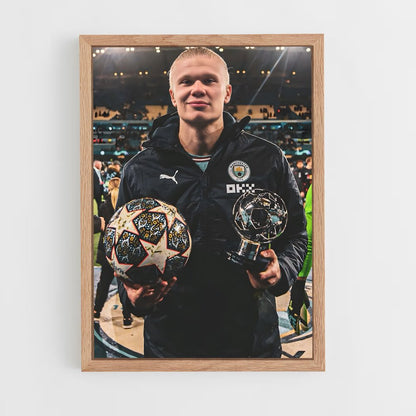 ap-erling haaland-11 cadre Bois clair