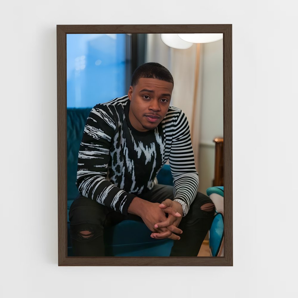ap-errol spence jr-1 cadre Bois foncé