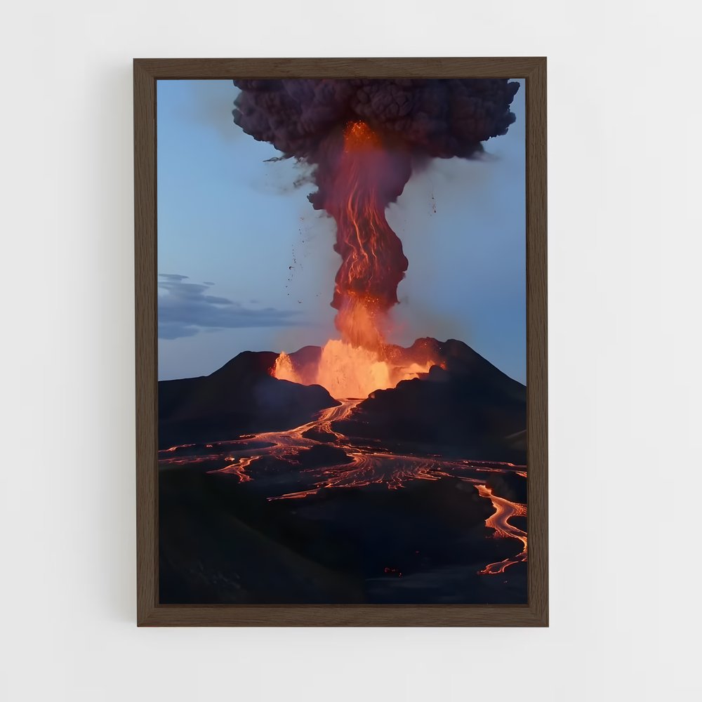 ap-eruption-1 cadre Bois foncé