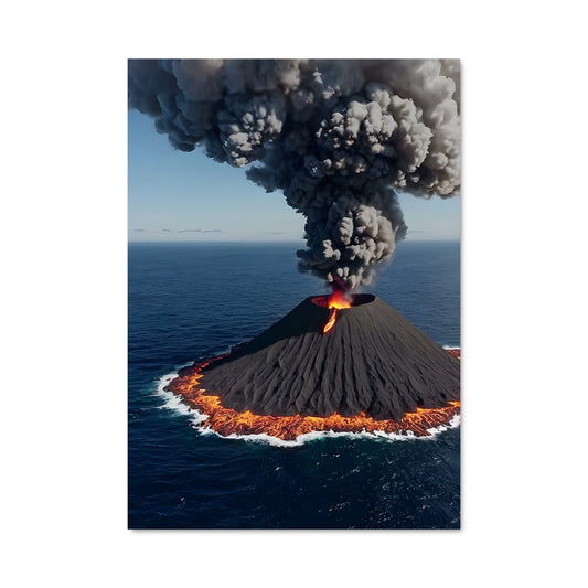 Poster L'Éruption Océane