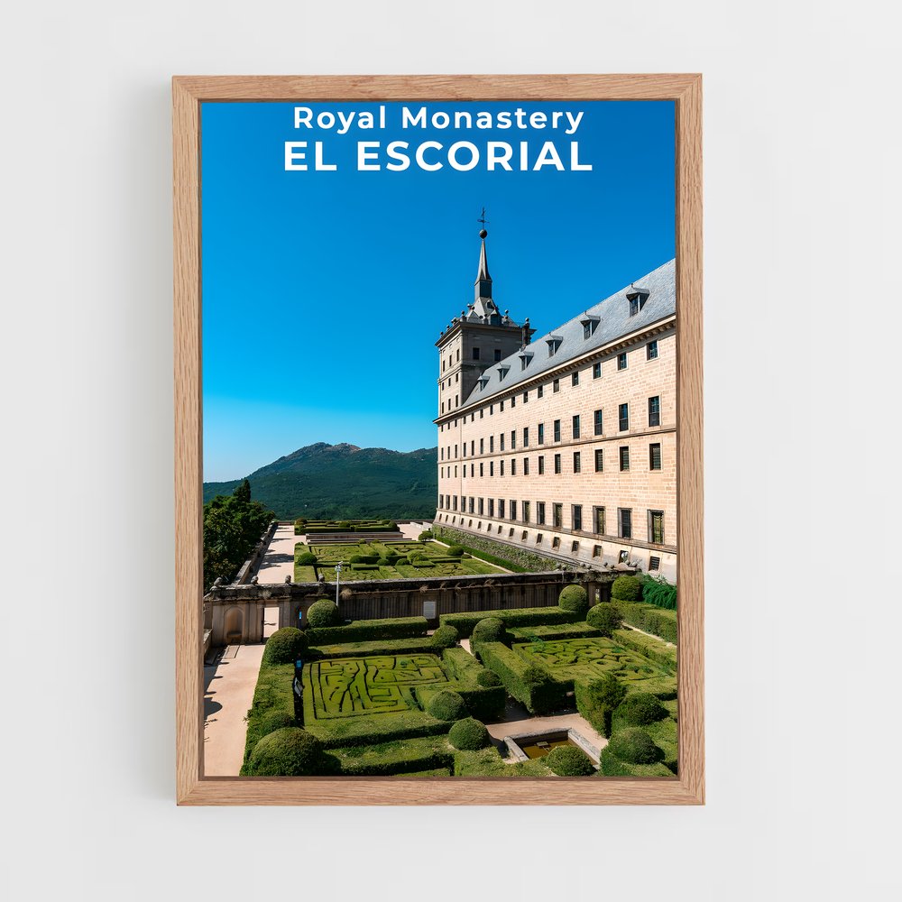 ap-escorial monastery-2 cadre Bois clair