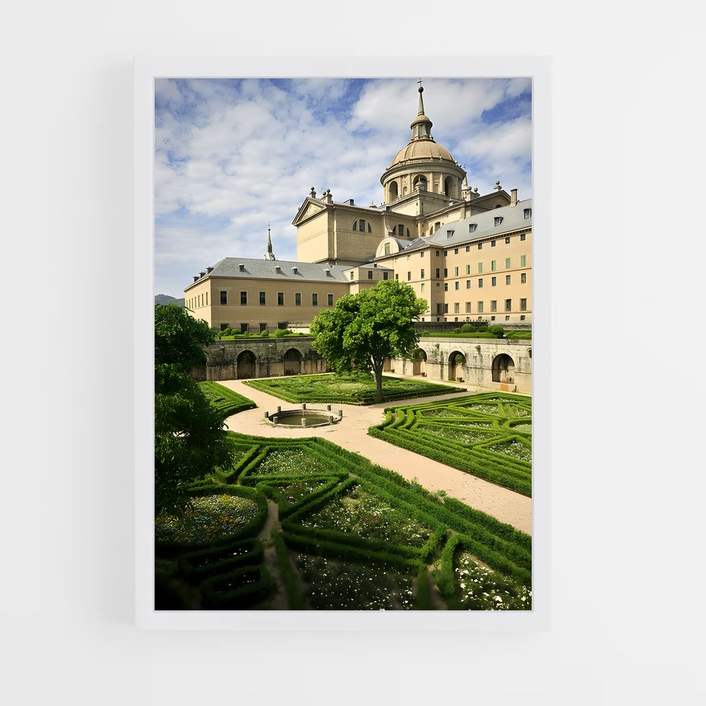 ap-escorial monastery-4 cadre Blanc