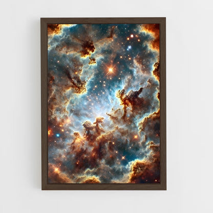 ap-eskimo nebula-1 cadre Bois foncé