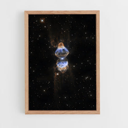 ap-eskimo nebula-3 cadre Bois clair