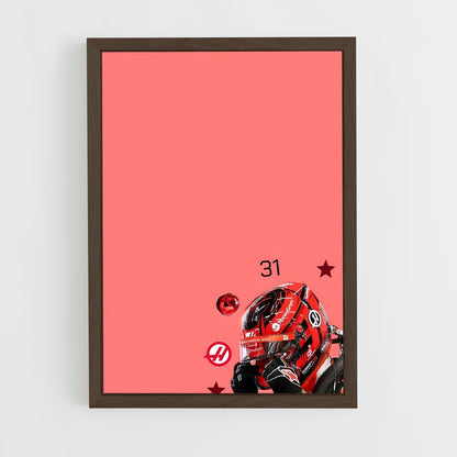 ap-esteban ocon-2 cadre Bois foncé