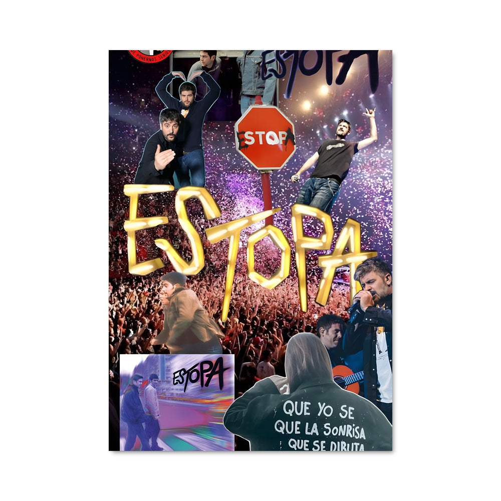 Poster Estopa en Folie