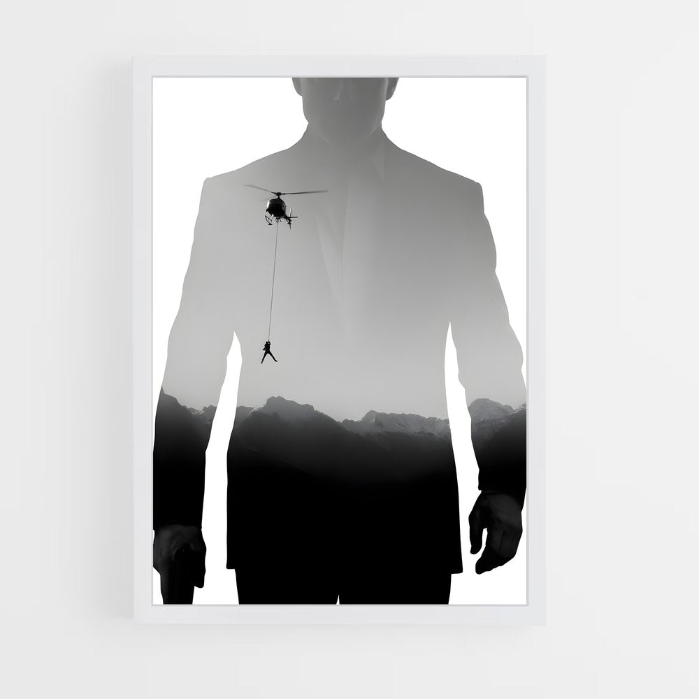 ap-ethan hunt-6 cadre Blanc