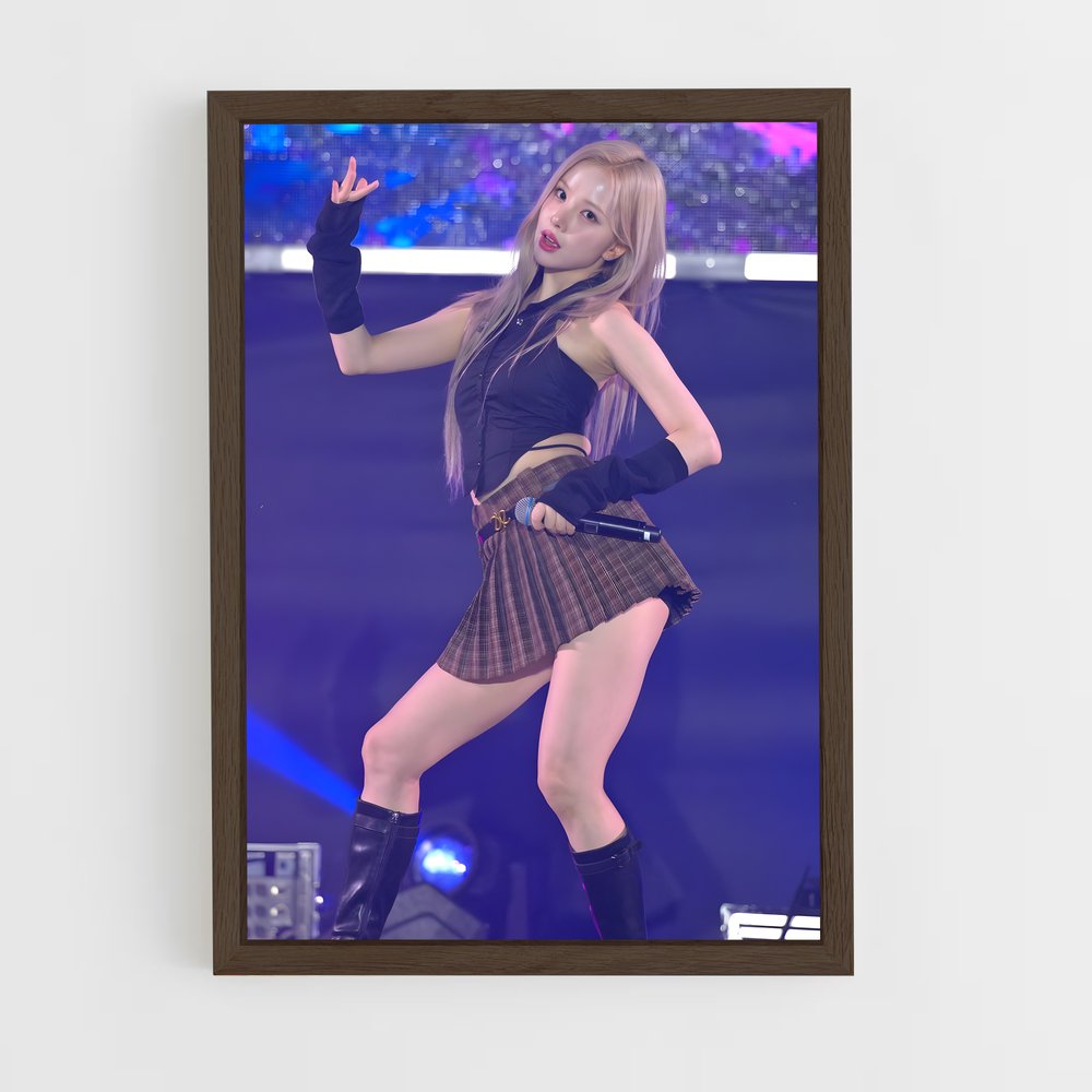 ap-eunha-1 cadre Bois foncé