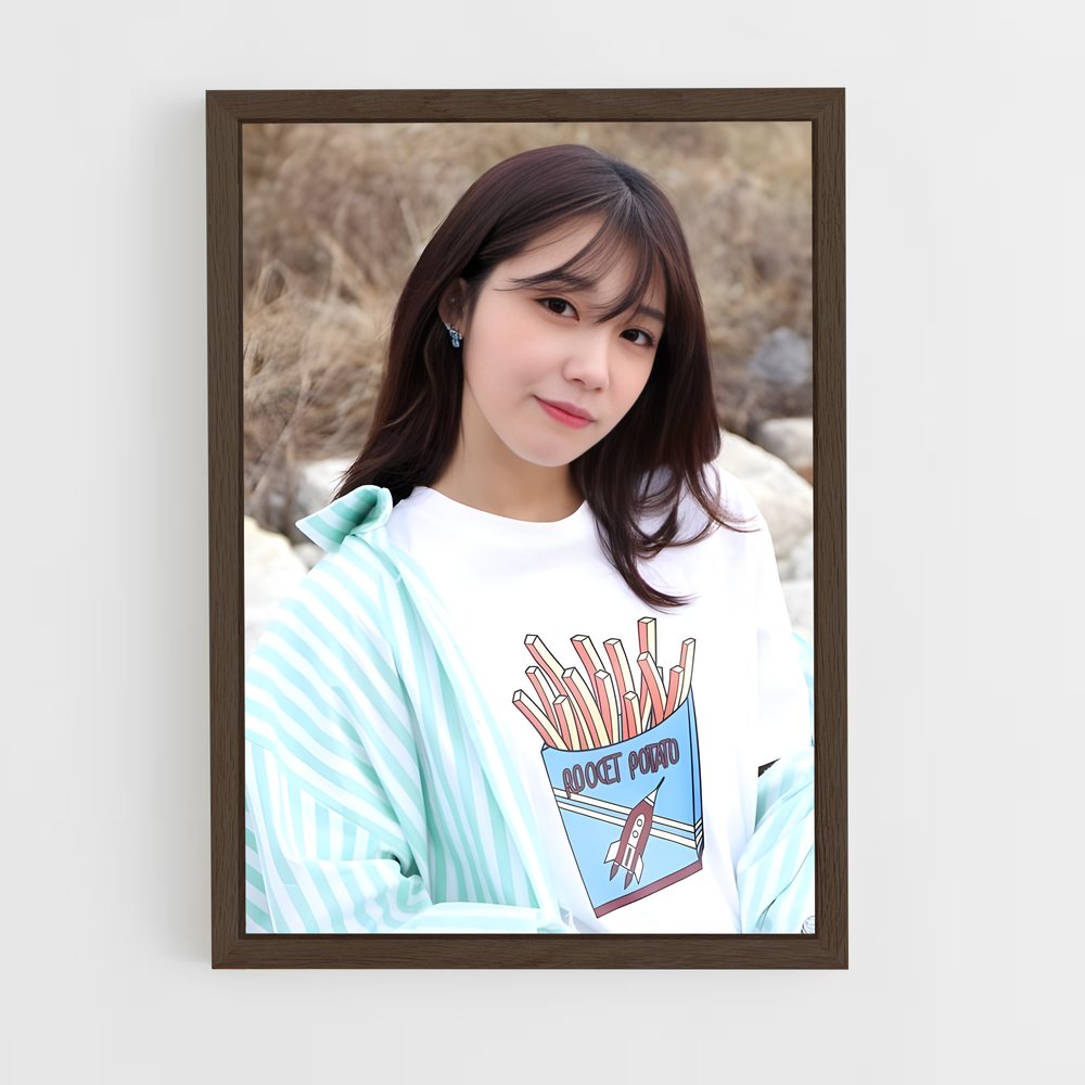 ap-eunji-14 cadre Bois foncé
