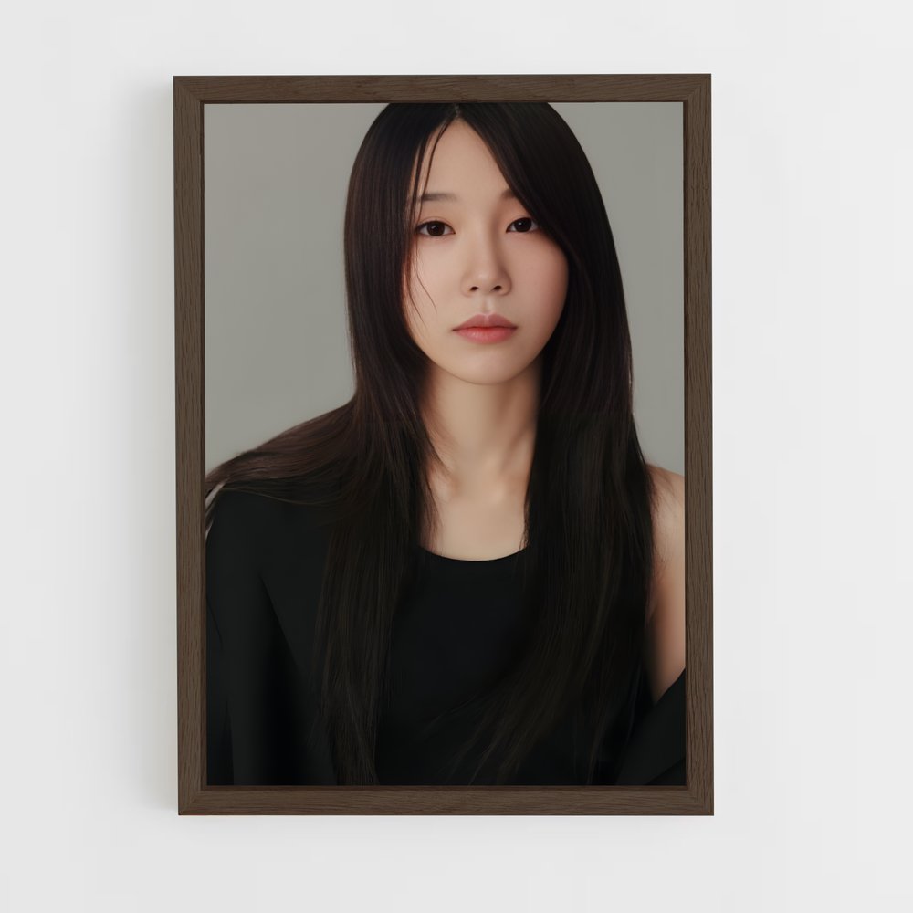 ap-eunji-2 cadre Bois foncé