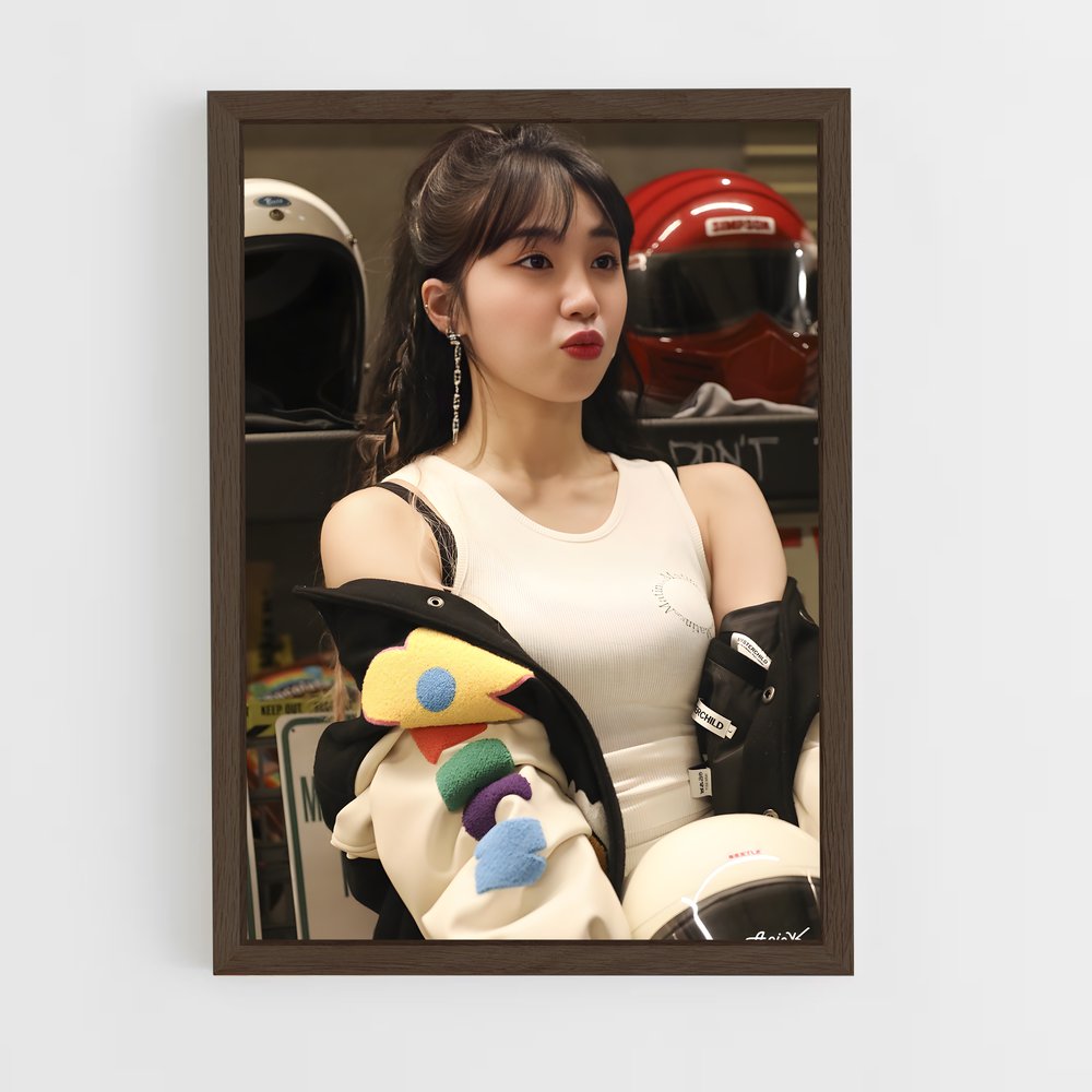 ap-eunji-4 cadre Bois foncé