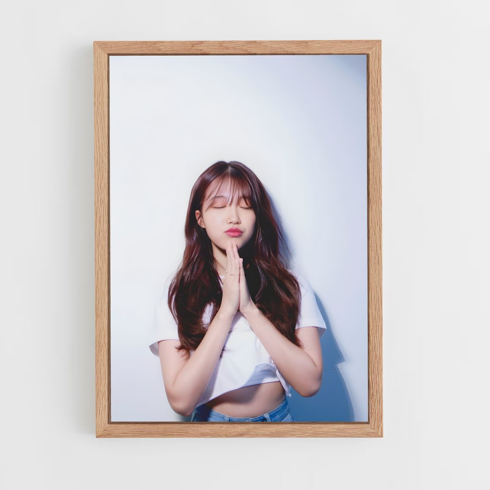 ap-eunji-8 cadre Bois clair