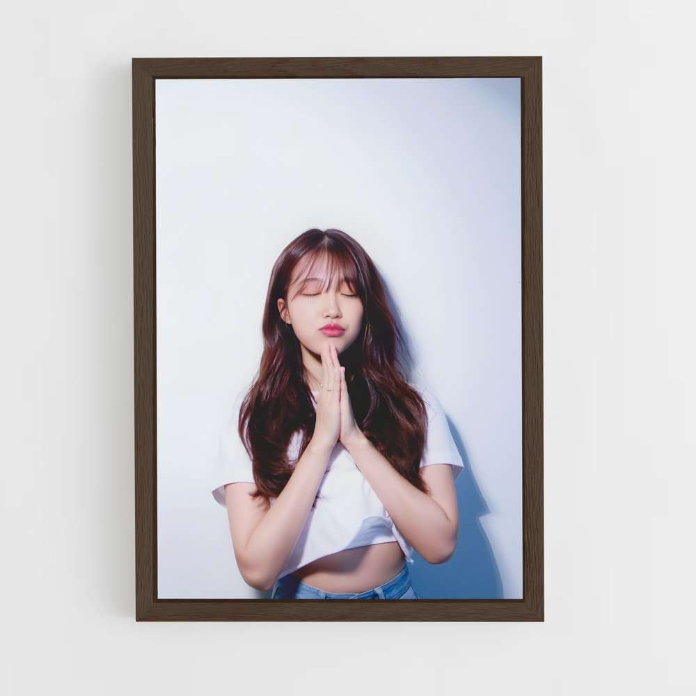 ap-eunji-8 cadre Bois foncé