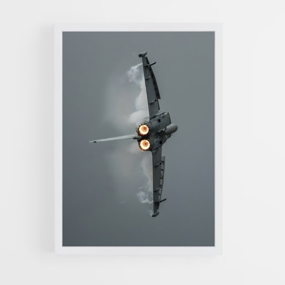 ap-eurofighter typhoon-9 cadre Blanc